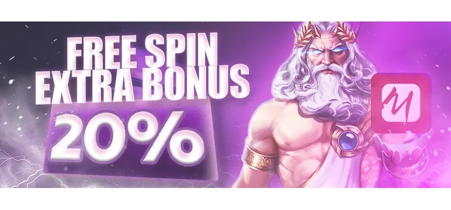Free Spin Extra Bonus 20%