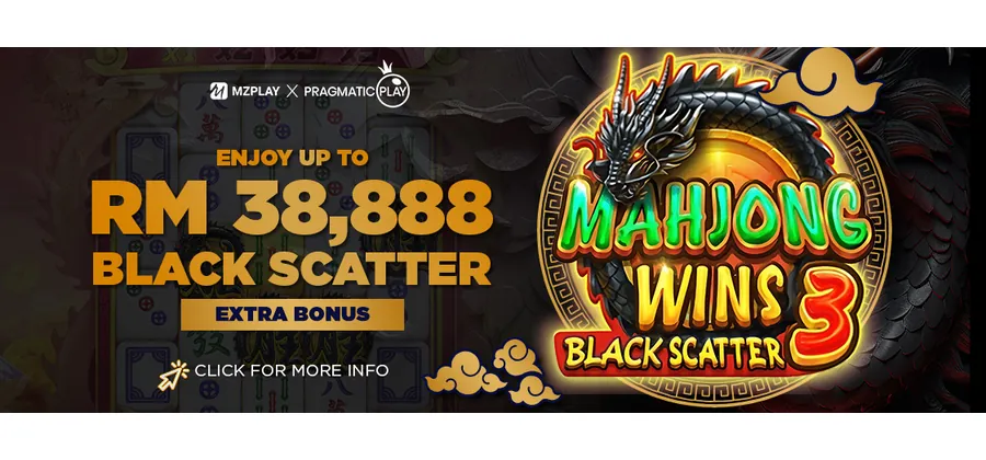 Mahjong Wins 3 Black Scatter - RM 38,888